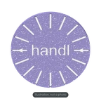 Royal Purple Sparkle — Illustration of the colour, not a photograph of a printed part.